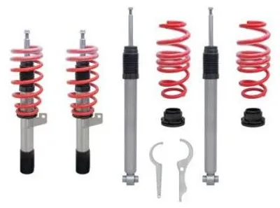 Productafbeelding van Verstelbaar onderstel voor Seat Leon (vanaf 2012) - rood