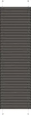Zdjęcie produktu dla Roleta plisowana czarna 60x200 cm Szerokość tkaniny 59,4cm