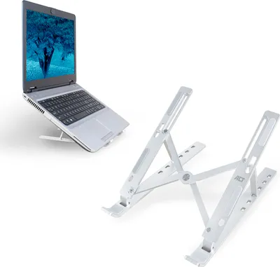 Produktbild von ACT Tragbarer Aluminium-Laptop-Ständer AC8120