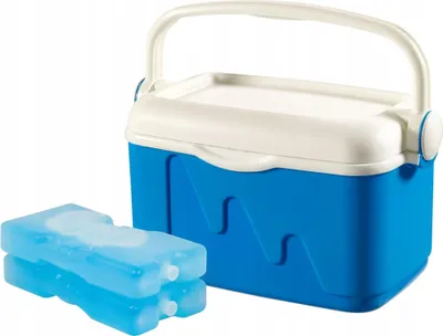Produktbild von Tragbare Kühlbox - Mini Kühlschrank 10 L - 2 Stromanschlüsse - Für Auto & Camping