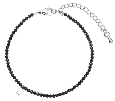 Produktbild von Perlenarmband mit schwarzem Spinell 43055.3 schwarzer Spinell