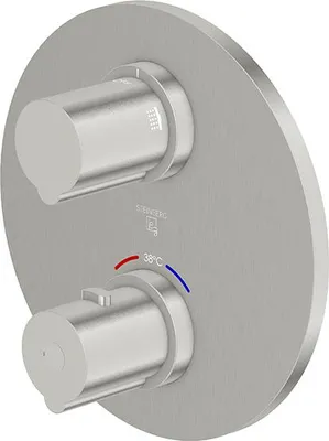 Produktbild von Steinberg Serie 100 Dusch-/Wannenarmatur, Fertigmontageset für Unterputz, 2 Verbraucher, 10041333BN