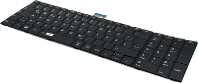 Obrázek produktu pro DE - Černá klávesnice bez podsvícení Verze1 kompatibilní pro TOSHIBA Satellite S50DT-A