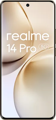 Produktbild von Realme 14 Pro 5G Smartphone 12GB 512GB Bianco 6.77" OLED 50MP Android 15