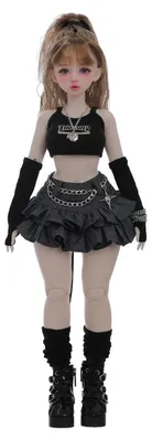 1/4 BJD-Puppe, handgefertigt, süßes Girly-Design, Harz, beweglich
