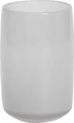 Produktbild von Glasvase Zylinder 20 cm hellgrau