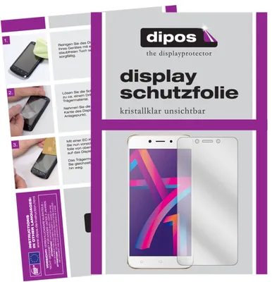 Produktbild von 2x Schutzfolie für Oppo A71 2018 klar Displayschutzfolie Folie Display Schutz