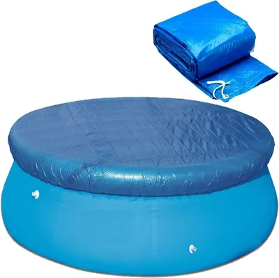 Image de Couverture ronde pour piscine, en PE, pour un diamètre de 366 cm