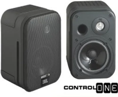 Produktbild von JBL CONTROL® SERIES Control One, 2-Wege, 2.0 Kanäle, Kabelgebunden, 50 W, 80 - 20000 Hz, Schwarz