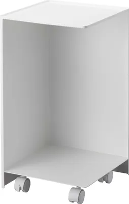 Image de YAMAZAKI - Porte-papier toilette avec roulettes H43 cm - TOWER