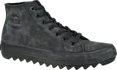 Produktbild von Damen Big Star Hochhackige Turnschuhe Schwarz GG274069 37