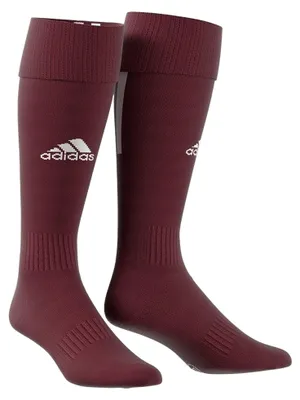 Produktbild von Adidas - "Santos 18" Fußballsocken für Kinder PP706 (27 EU - 30,5 EU) (Weinrot/Weiß)