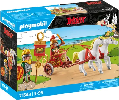 Produktbild von PLAYMOBIL Asterix 71543 Asterix: Römischer Streitwagen