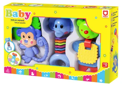 Zdjęcie produktu dla Zestaw grzechotek 3 szt