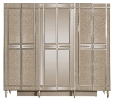 Produktbild von Weißer Schlafzimmer Kleiderschrank Designer Holzschrank Moderne Möbel