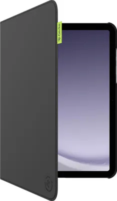 Image de Gecko Covers - Étui / Coque fabriqué en peau de cactus compatible avec Samsung Galaxy Tab A11 Plus / A9 Plus - Fonction Veille/Réveil - Noir