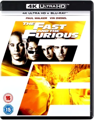 Produktbild von The Fast and the Furious (nur Originalversion) [BLU-RAY 4K+BLU-RAY]