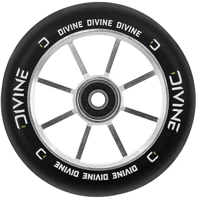 Produktbild von Divine Spoked Rad 110 mm silber