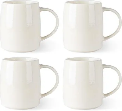 Immagine prodotto di Set di tazze da caffè in Vetroceramica, 4 pezzi, 18 oz, adatte al microonde e lavabili in lavastoviglie
