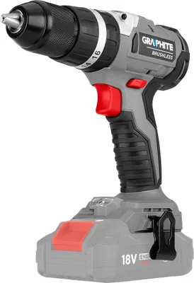 Zdjęcie produktu dla GRAPHITE Wiertarko-wkrętarka akumulatorowa bezszczotkowa z udarem Energy+ 18V, Li-Ion, 13 mm, bez akumulatora