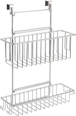 Produktbild von WENKO Metall Einhängregal Flexi 32 x 47 x 12,5 cm