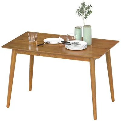 Produktbild von Gro?er Designer-Esstisch fš¹r 4-6 Personen, aus Holz, Ma?e 120 x 75 x 76 cm (L x B x H).