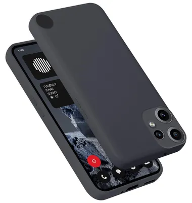 Produktbild von Cadorabo Hülle für Nothing Phone 2 Pro Hülle Silikon Handyhülle Case aus flüssigem Silikon, Kratzfeste und stoßfeste Schutzhülle für Nothing Phone 2 Pro