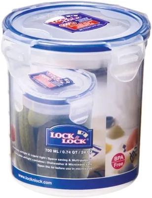Produktbild von Neuerts Vorteilset: 2 x  LocknLock  Classic 700ml Ø 114 x 117 mm HPL932D und Geschenk + Spende