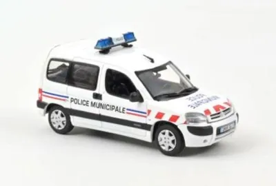 Zdjęcie produktu dla CITROEN Berlingo z 2004 roku, policja miejska, NOREV155725, skala 1/43, NOREV