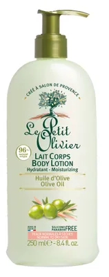 Produktbild von Le Petit Olivier feuchtigkeitsspendende Körperlotion Olivenöl 250ml pflegende und feuchtigkeitsspendende Körperlotion