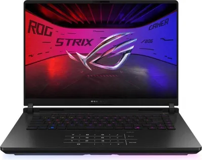 Produktbild von ASUS ROG Strix Scar Laptop, 16 Zoll, Intel Core Ultra 9 275HX, 32 GB RAM, 2 TB SSD, PCIe-Festplatte, RTX 5090, FreeDOS Off, Schwarz