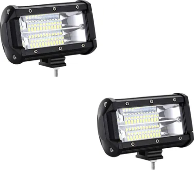 Obrázek produktu pro YARDIN pracovní světlo 2 x 72W LED pomocné světlomety Offroad světlomety 10800LM 10-30V 6000K pracovní světlo vodotěsné IP67 4 palce