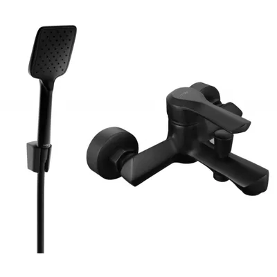 Obrázek produktu pro Mexen Sabre R62 vanová baterie se sprchovou sadou, Černá - 7213R62-70