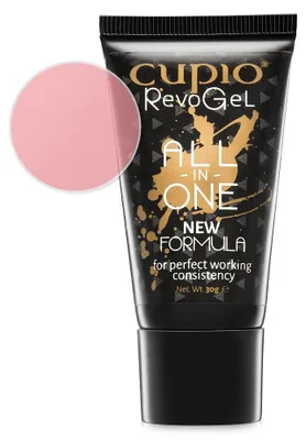 Produktbild von RevoGel Modellagegel Salmon 30g Gel-Acryl-Hybrid nichtfließend UV/LED-härtend