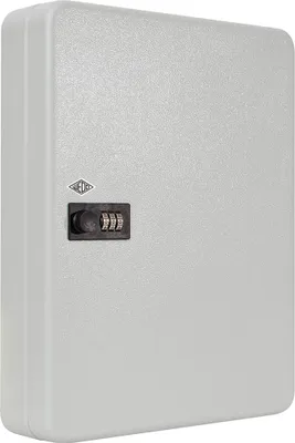 Produktbild von Wedo 102 46037, Stahl, Silber, 60 Haken, Zahlenschloss, 94 x 288 x 370 mm