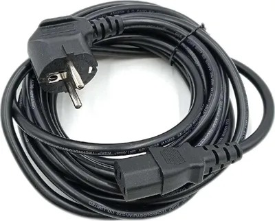 Produktbild von A. Basics Netzkabel - 4,6 m , Schwarz