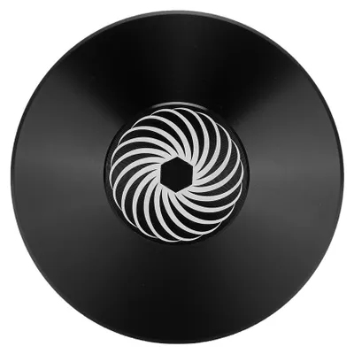 Zdjęcie produktu dla Gramofon do płyt winylowych Stabilizator Zacisk Aluminiowy ciężarek Czarny
