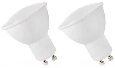 Productafbeelding van Spectrum LED Spot PAR16 GU10 Mat - 1.5W 110lm 4000K - Neutraalwit - Vervangt 23W - 2 stuks