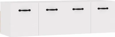 Produktbild von vidaXL Wandschränke 2 Stk. Weiß 80x35x36,5 cm Holzwerkstoff