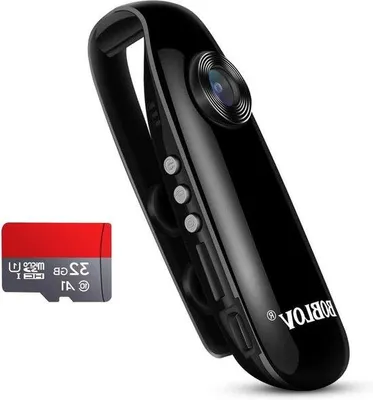 Zdjęcie produktu dla Miniaturowa kamera sportowa Full HD 1080p z kartą pamięci 32 GB