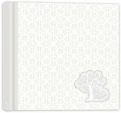 Produktbild von ZEP Kommunion Fotoalbum weiß 31x31 cm 40 Seiten buchgebunden