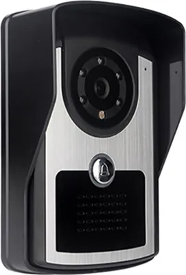 Image de Sonnette de porte intelligente WiFi Sonnette d'interphone vidéo avec caméra Sonnette de porte vidéo Ecran LCD 7 pouces Support de déverrouillage à distance TUYA APP
