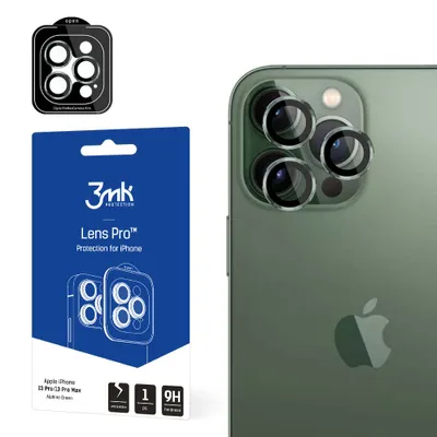 Produktbild von 3mk Hybridglas Lens Protection Pro für Apple iPhone 13 Pro/13 Pro Max Kamera Objektiv Kameralinse 0,04mm 9H