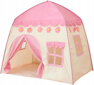 Produktbild von Gartenhauszelt mit Boden für Mädchen, rosa, 600-25