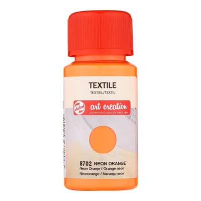 Image de Royal Talens TAC peinture textile 50 ml orange néon