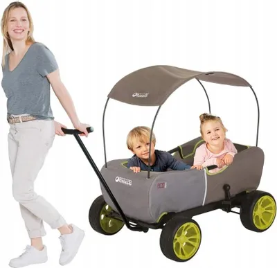 Zdjęcie produktu dla Hauck Wózek Transportowy dla Dwojga Dzieci do 50 kg stabilny składany