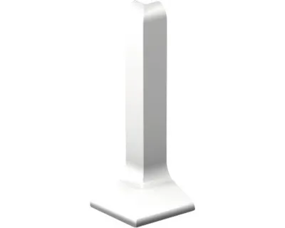 Produktbild von Prinz Außenecke für Alu-Sockelleiste silber 11x40 mm (1 St.)