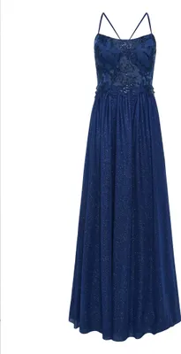 Produktbild von Vera Mont Kleid Lang ohne Arm 8896 Dark Blue/G 38