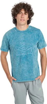 Produktbild von Umbro Large Logo Kurzarm-t-shirt Blau S Mann Blau S