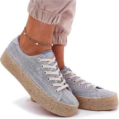 Produktbild von Damen Plattform Sneakers Mit Geflecht Lee Cooper LCW-25-02-3284 Hellbeige 37